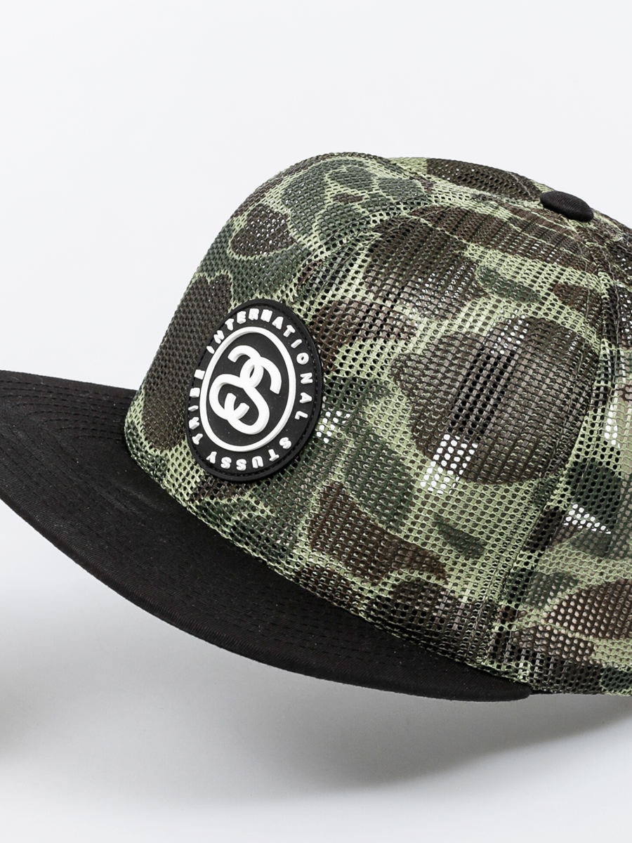 Stussy Cap International Mesh ZD - camo (camo)