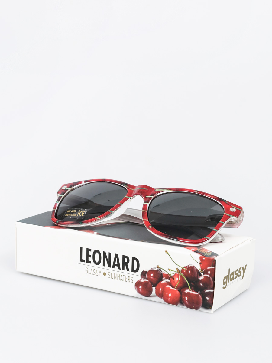 Glassy Sunglasses Leonard (cherry)