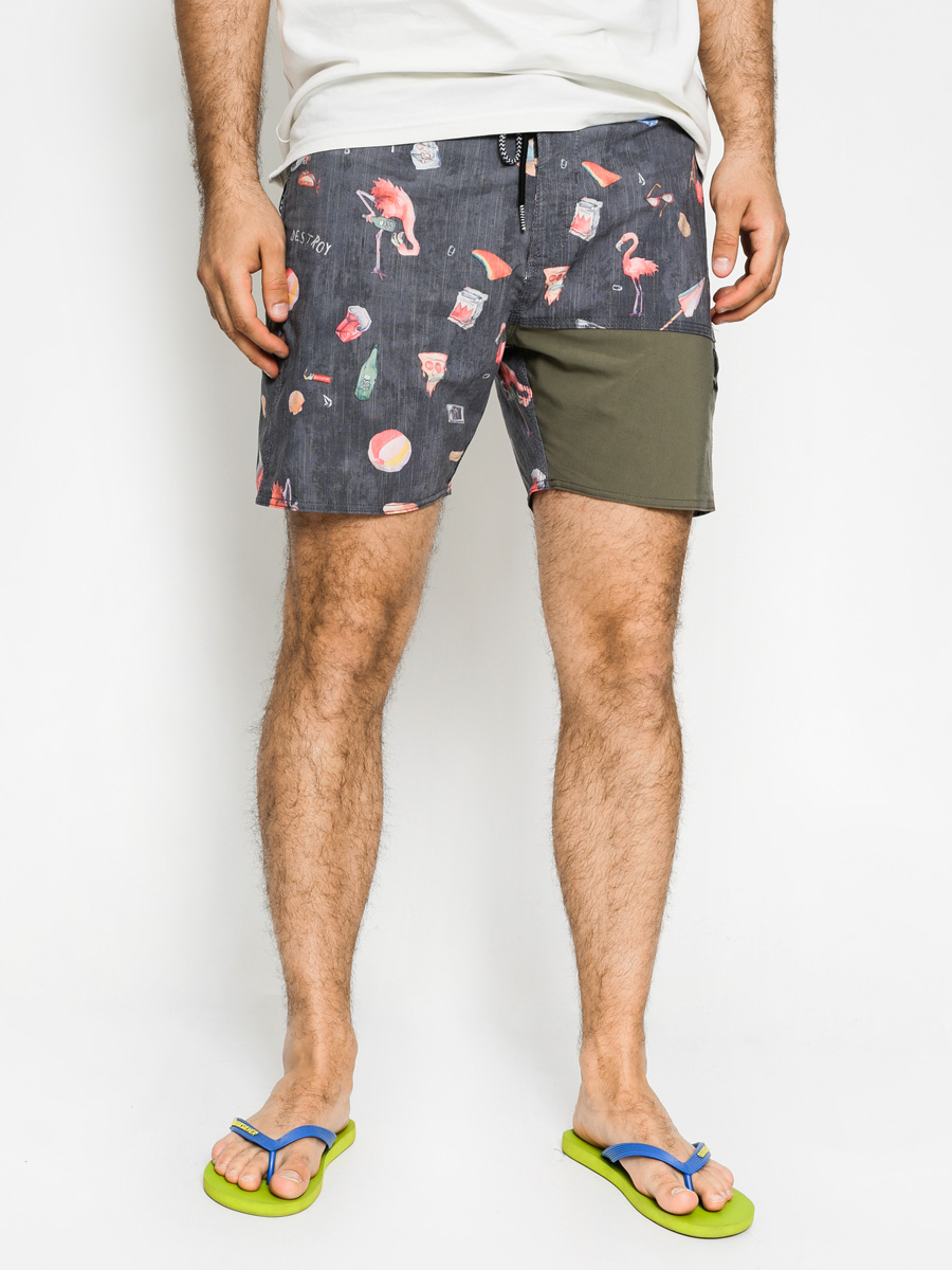 Volcom Boardshorts Club Destroy Slngr16 (blk)