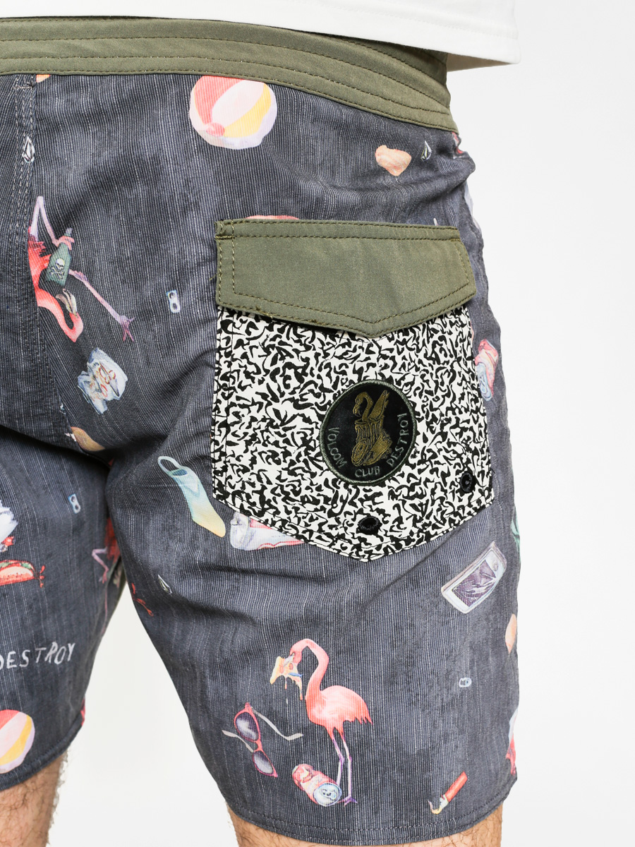 Volcom Boardshorts Club Destroy Slngr16 (blk)