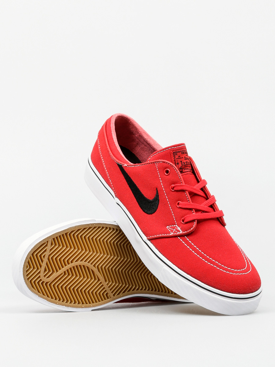 Nike SB Shoes Zoom Stefan Janoski Cnvs (unvrsty rd/blk gm lght brwn wh)