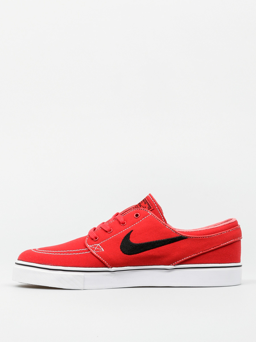 Nike SB Shoes Zoom Stefan Janoski Cnvs (unvrsty rd/blk gm lght brwn wh)