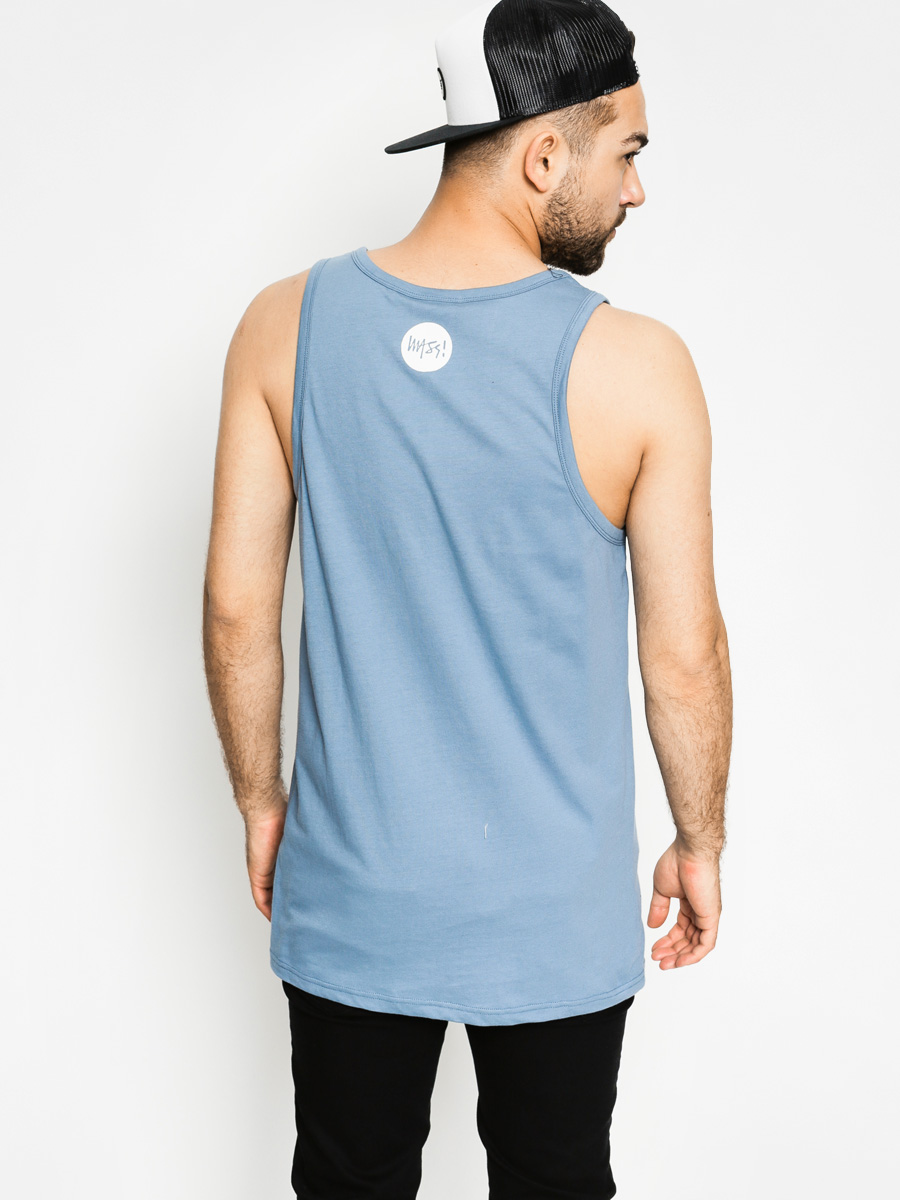 MassDnm Tank top Signature Tank (teal/white)