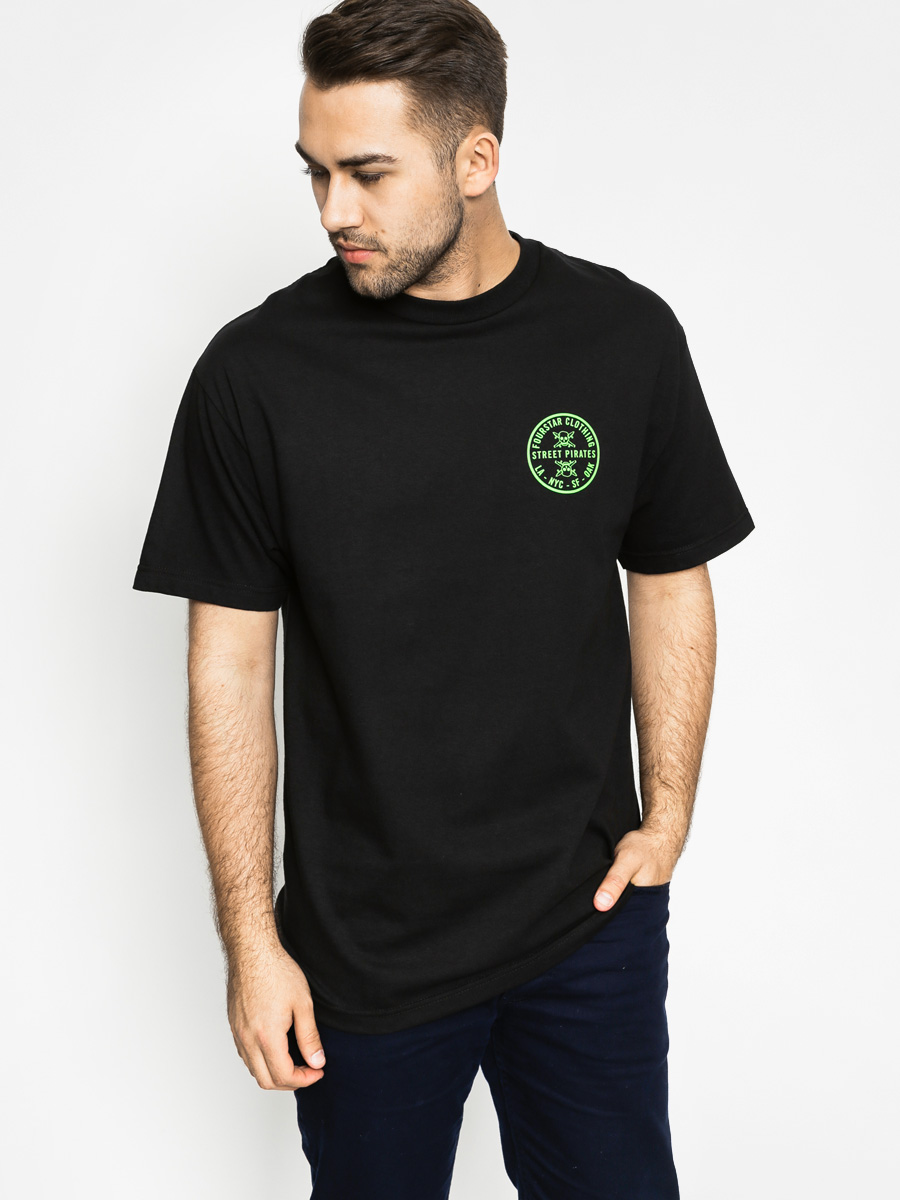 Fourstar T-shirt Circle Patch (black)