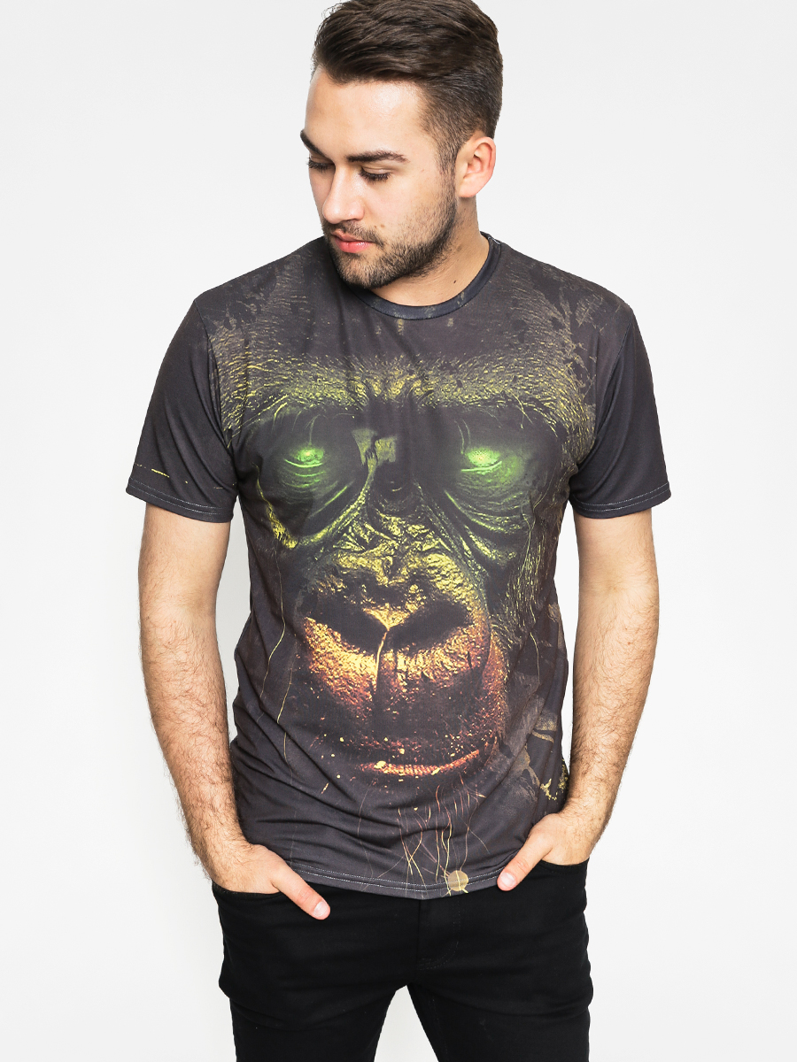 Mr. Gugu T-shirt Dark Chimpanzee (black)