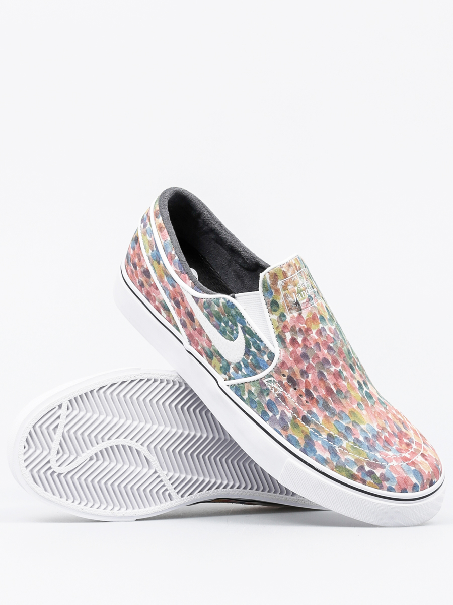 Nike SB Shoes Zoom Stefan Janoski Slip Prm (white/black/white)