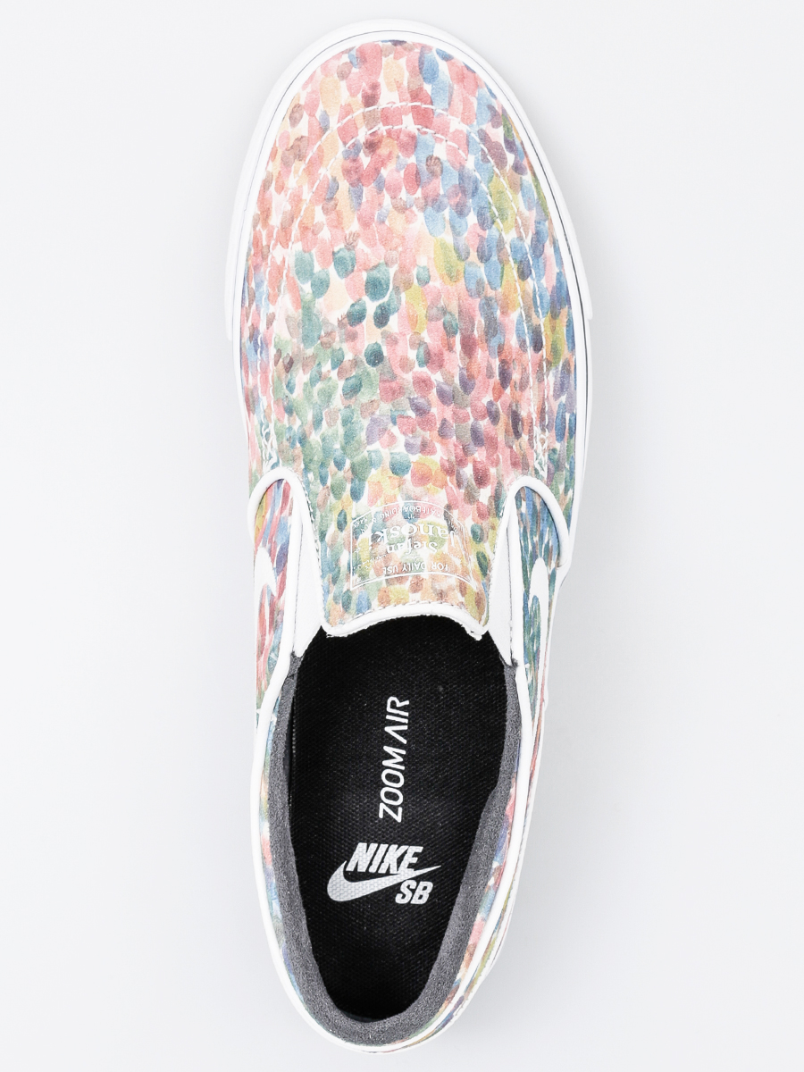 Nike SB Shoes Zoom Stefan Janoski Slip Prm (white/black/white)