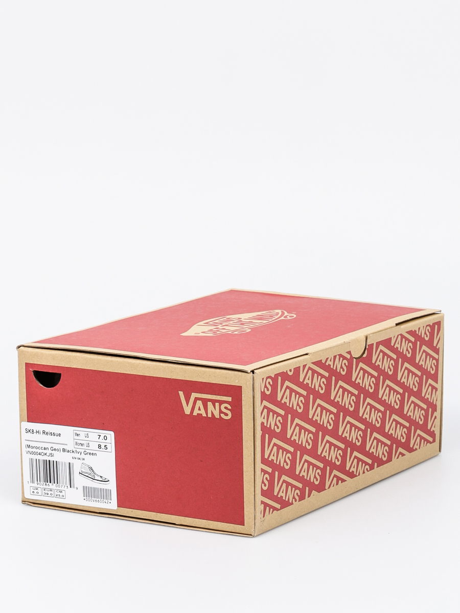 Vans Shoes Sk8 Hi Reissue (moroccan geo/black/ivy green)