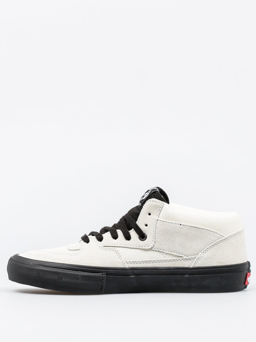 white leather half cabs