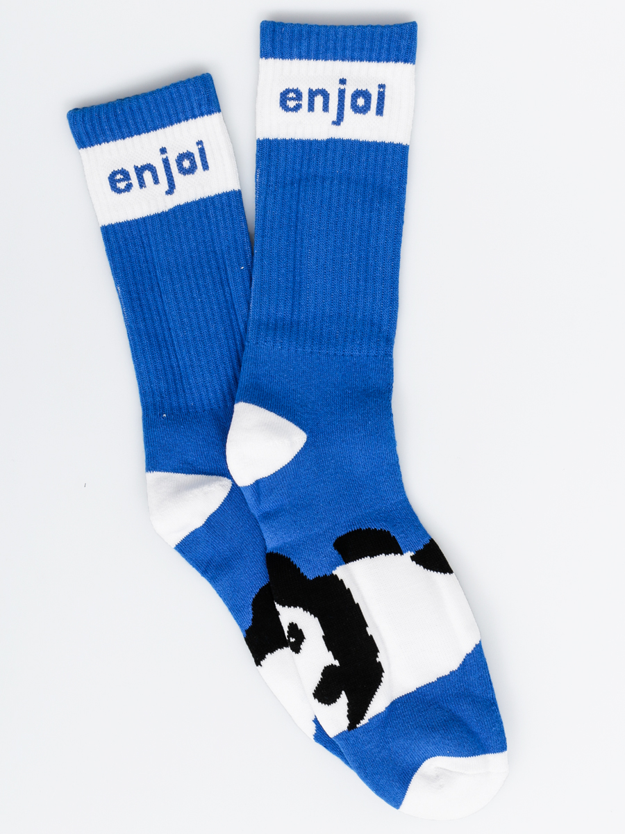 Enjoi Socks Panda Feet (blue/white)