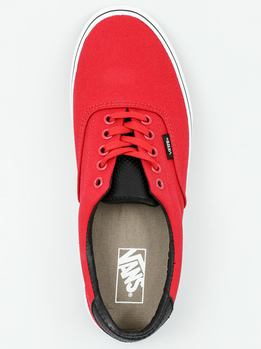 red and black vans era