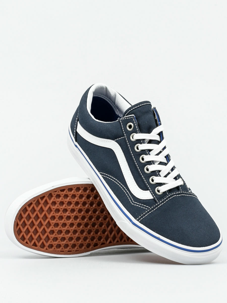 vans navy true white