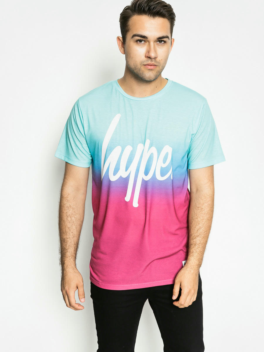 Hype T-shirt Blue Fade (blue/multi)