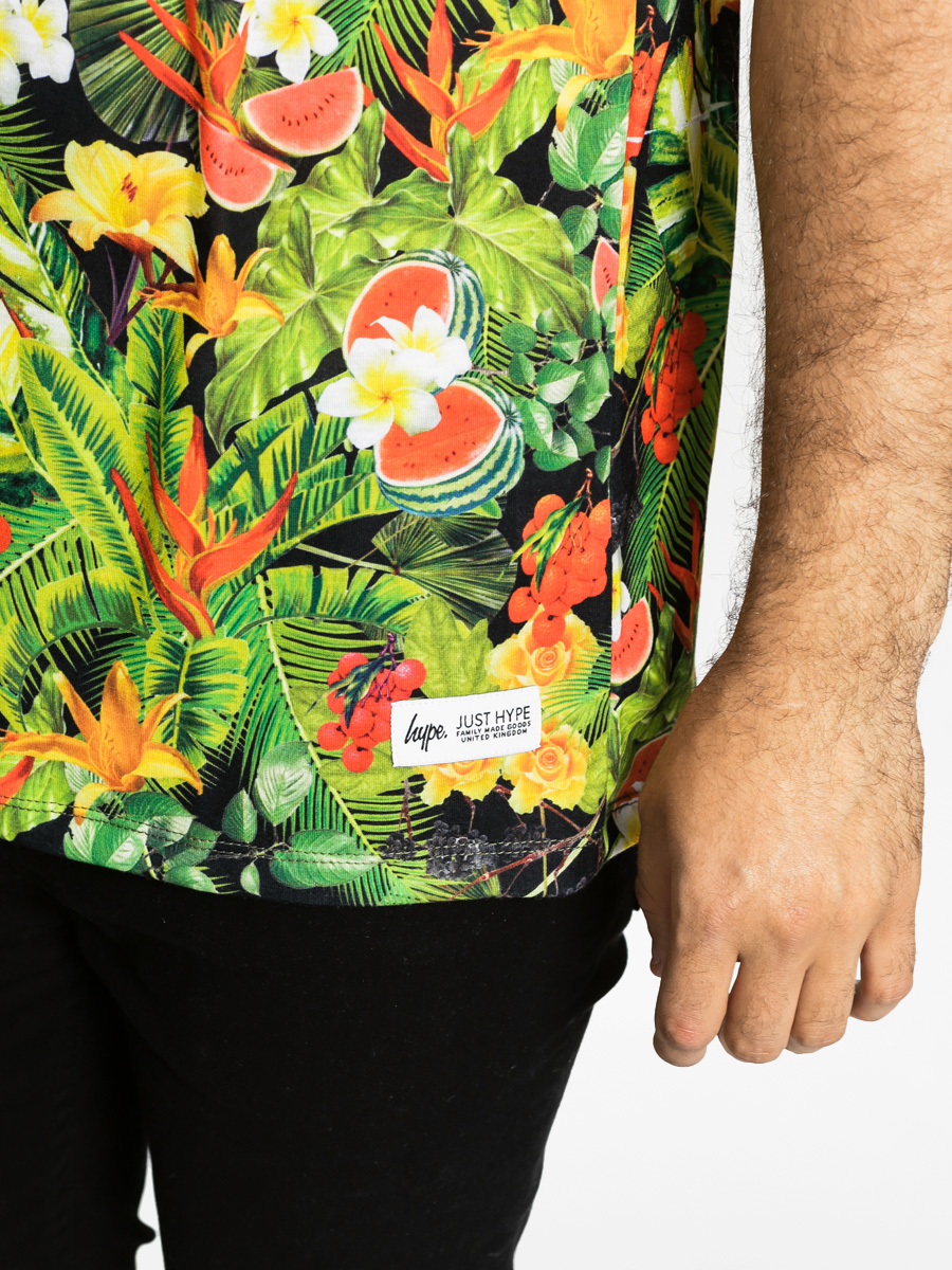 Hype T-shirt Paradise Panel (white/multi)