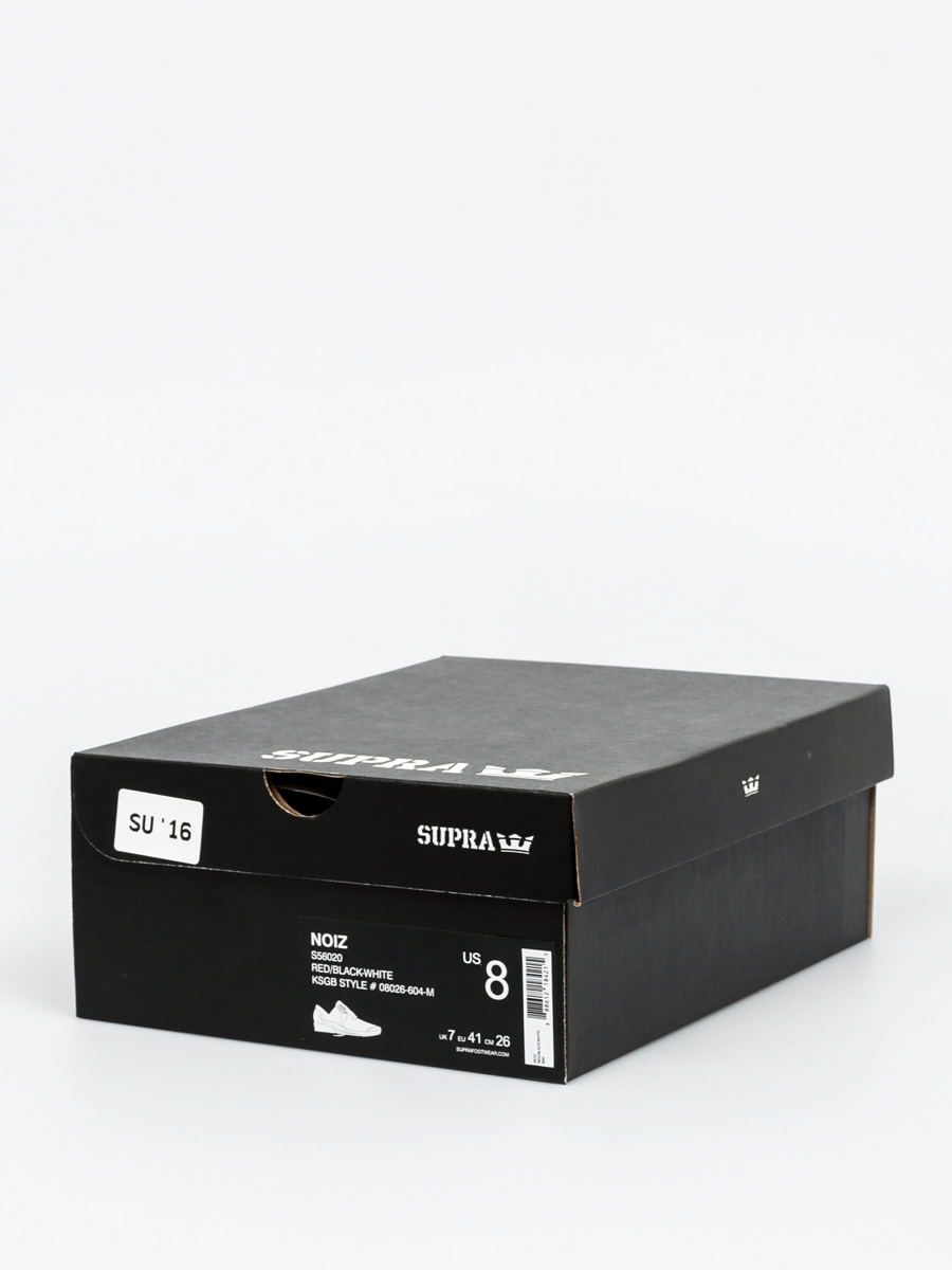 Supra Schuhe Noiz (red/black white)