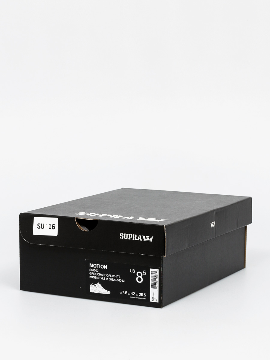 Supra Shoes Motion (grey/charcoal white)