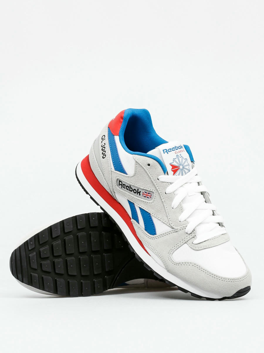 Reebok Shoes Gl 3000 (grey/white/blue/red/black)