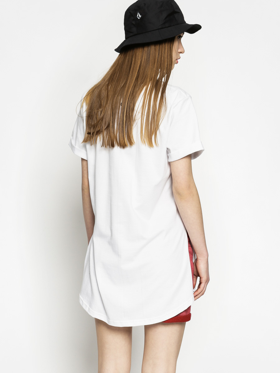 Diamante Wear T-shirt Gh Long No Love Wmn (white)