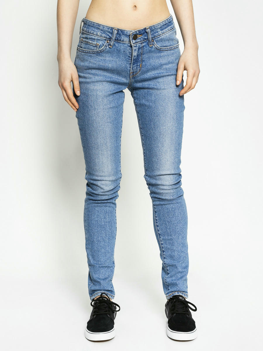 levi's 711 skinny light blue