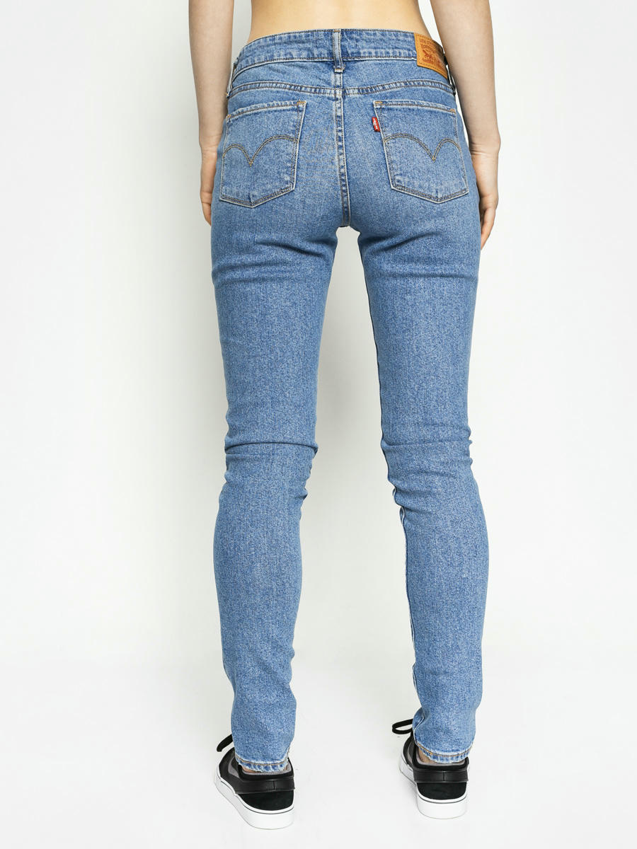 levi's 711 skinny light blue