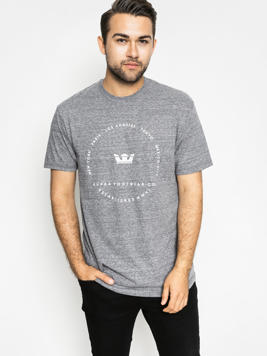 Supra T-Shirt Sphere (grey heather)