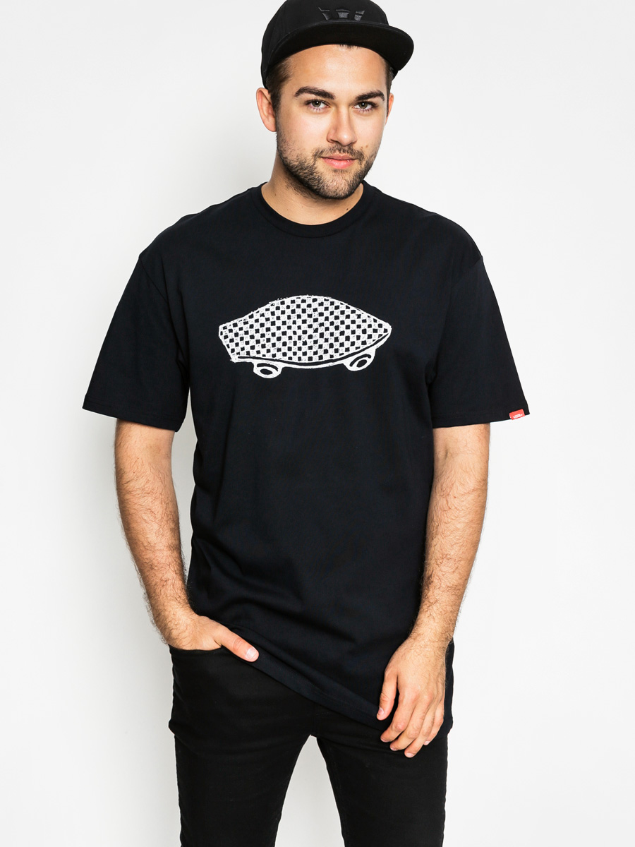 Vans T-shirt Checkerboard Otw Logo (black)