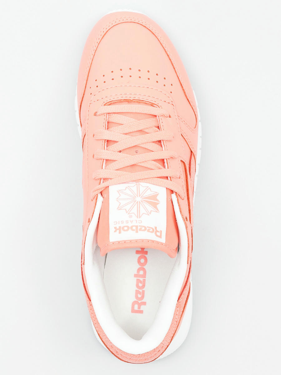 coral reebok classics