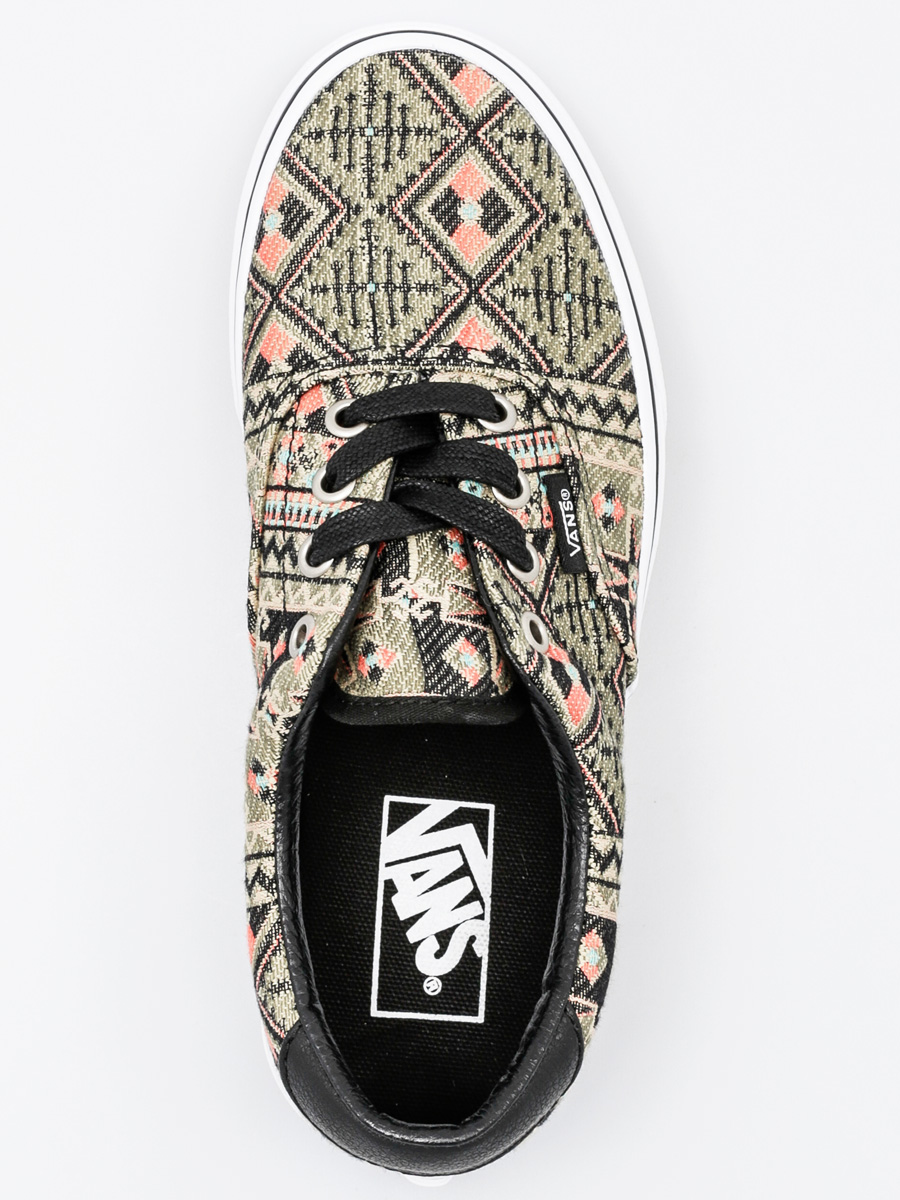 Vans era classic outlet white ivy green