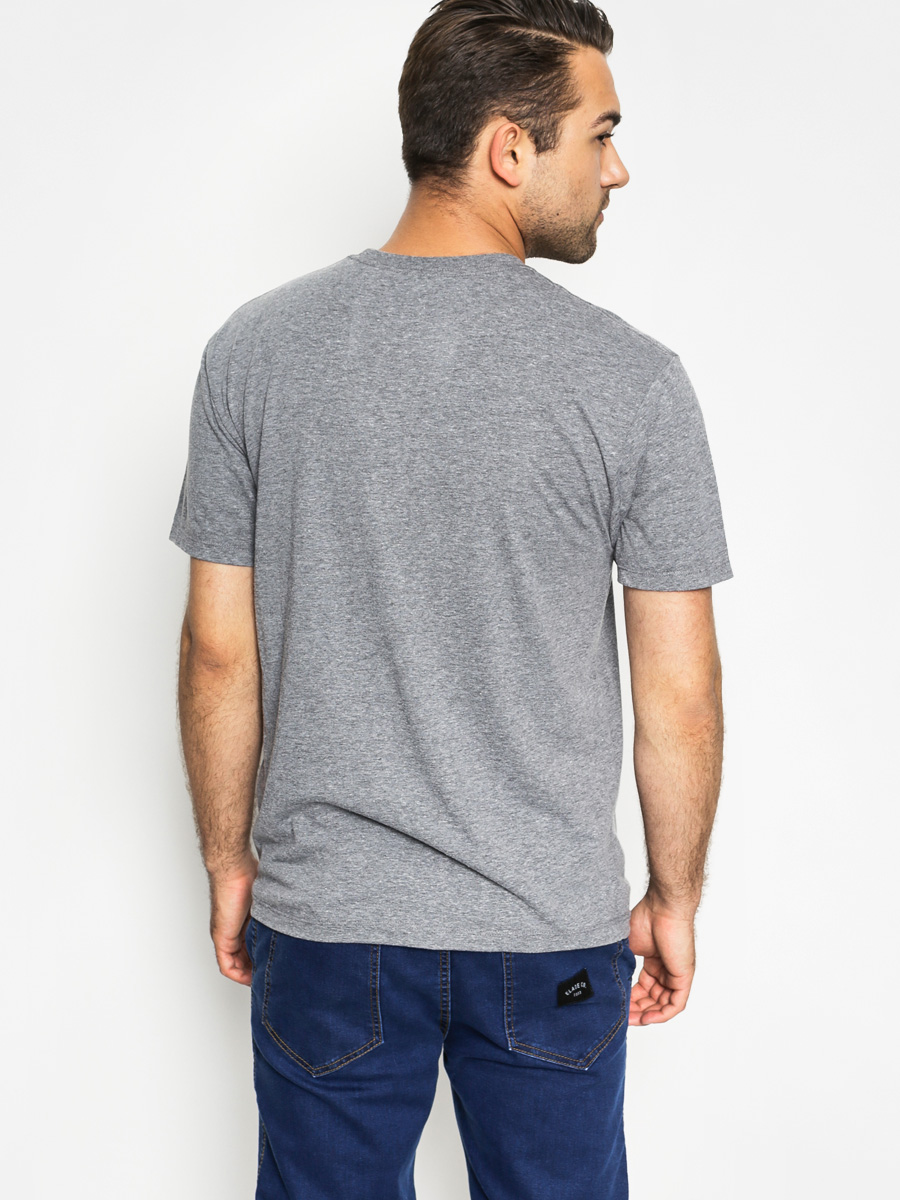Real T-Shirt Oval (grey/black)