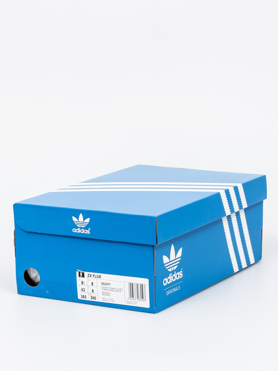 adidas Shoes Zx Flux (ftwwht/ftwwht/clgrey)