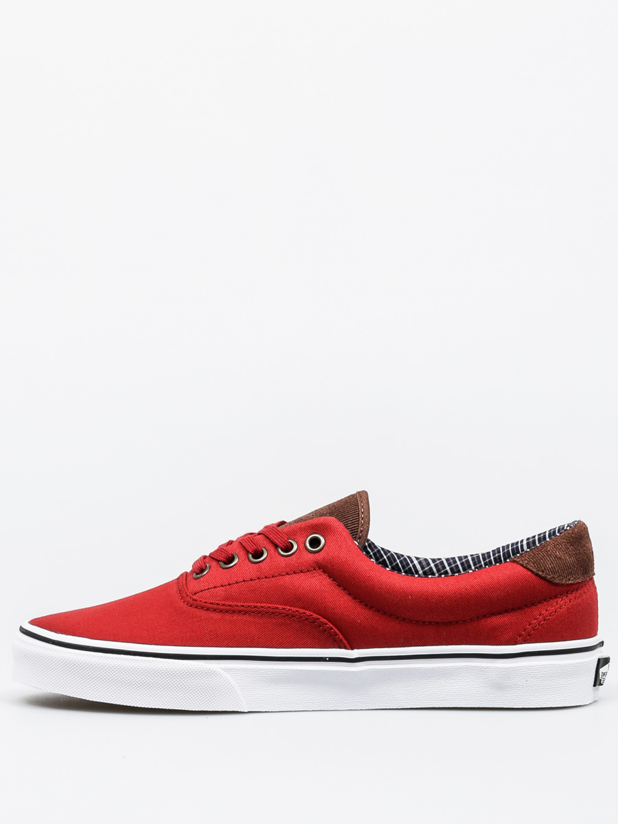 Vans Shoes Era 59 (cord & plaid/red dahlia)