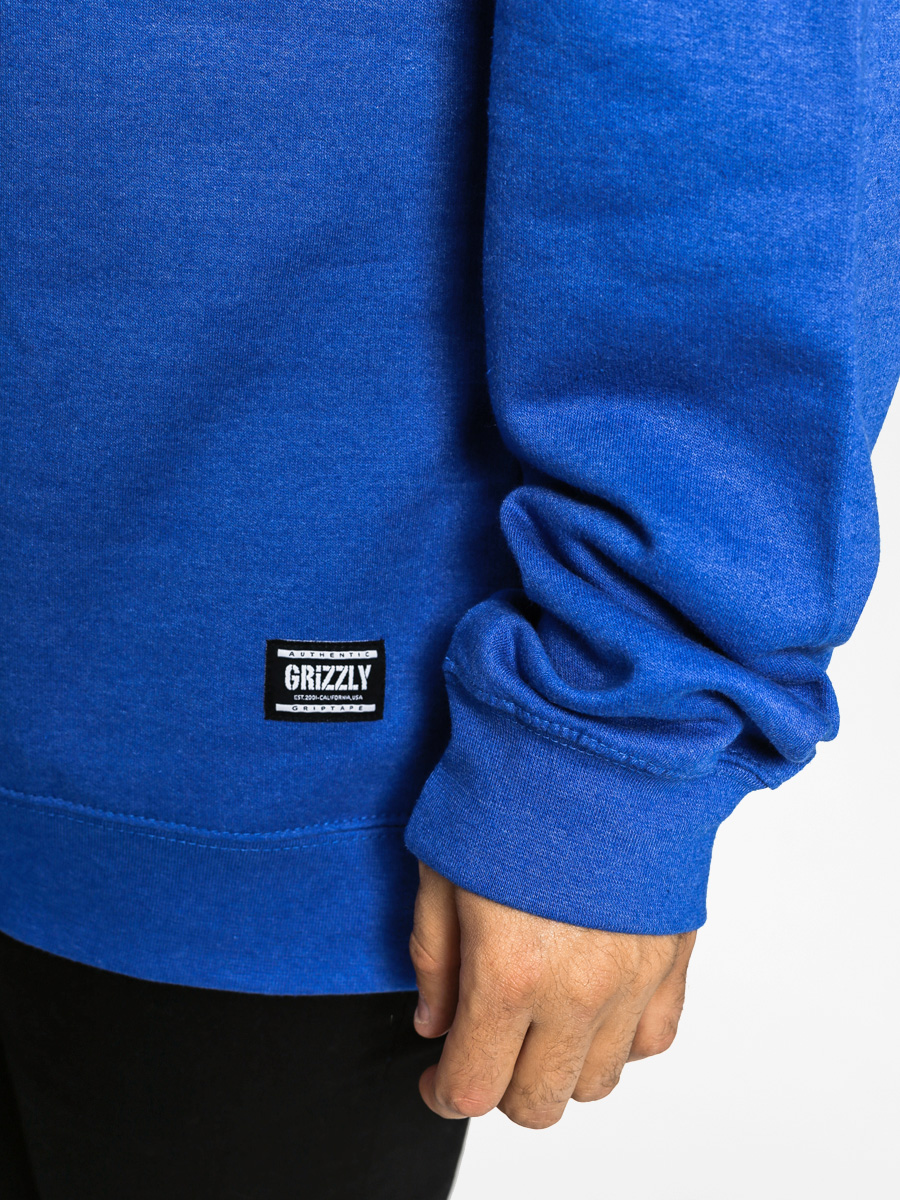 Diamond Grizzly Sweatshirt Loves Cali Crew (royal)