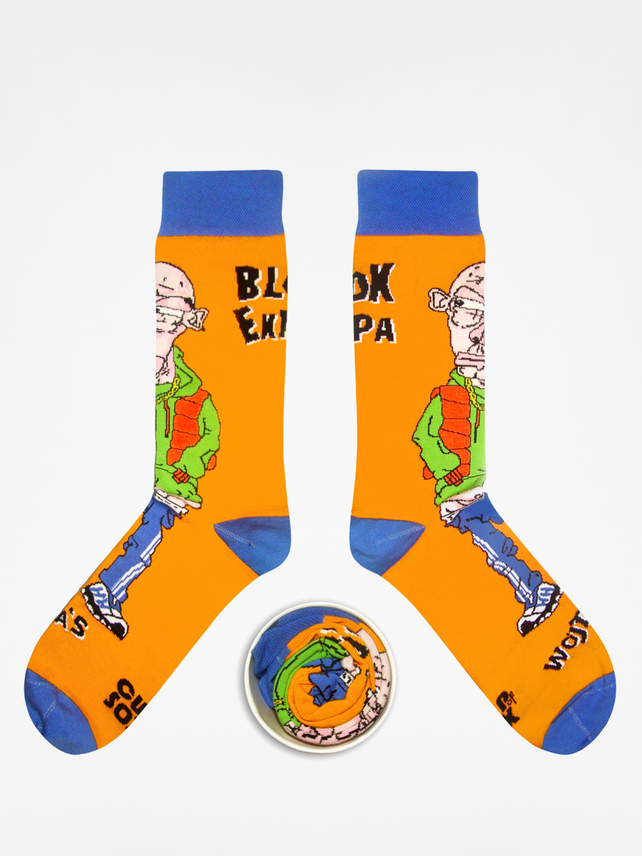 Cup Of Sox Socks Blok Ekipa 1B (yellow/wojtas)