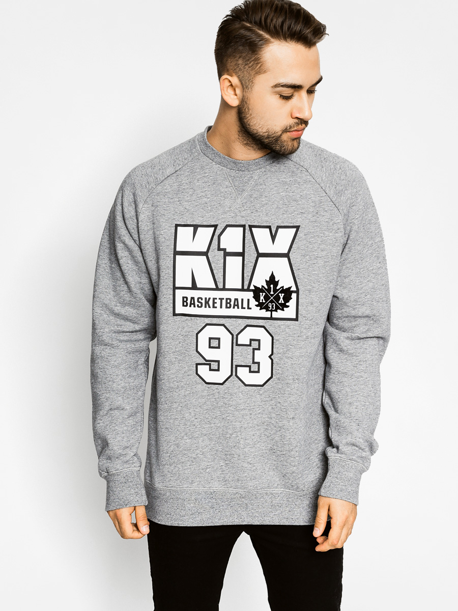 K1x Sweatshirt Barcelona Crew Grey Heather