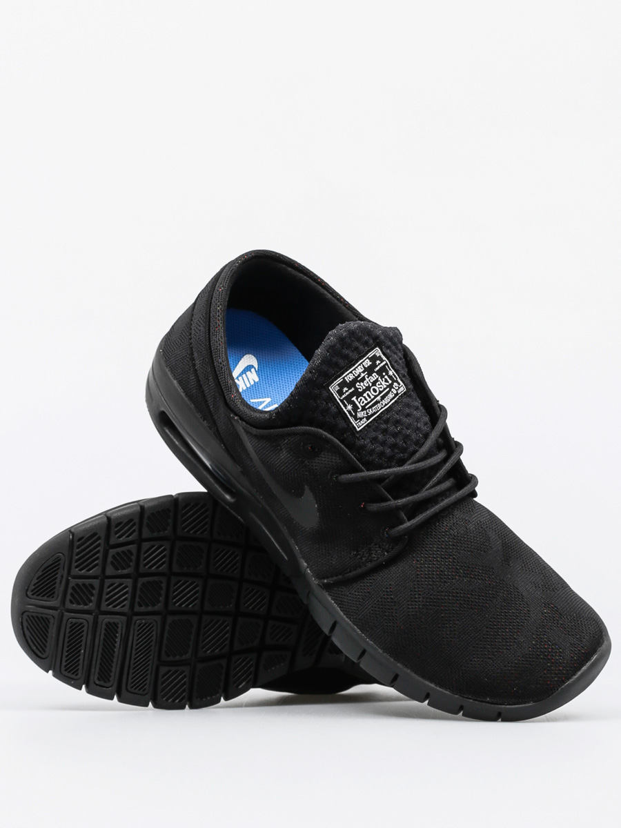 Nike SB Schuhe Stefan Janoski Max Prm Schwarz (black/black photo - Main Image