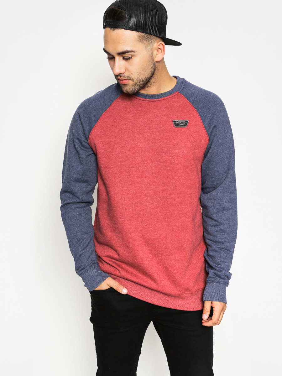 vans sweatshirt red