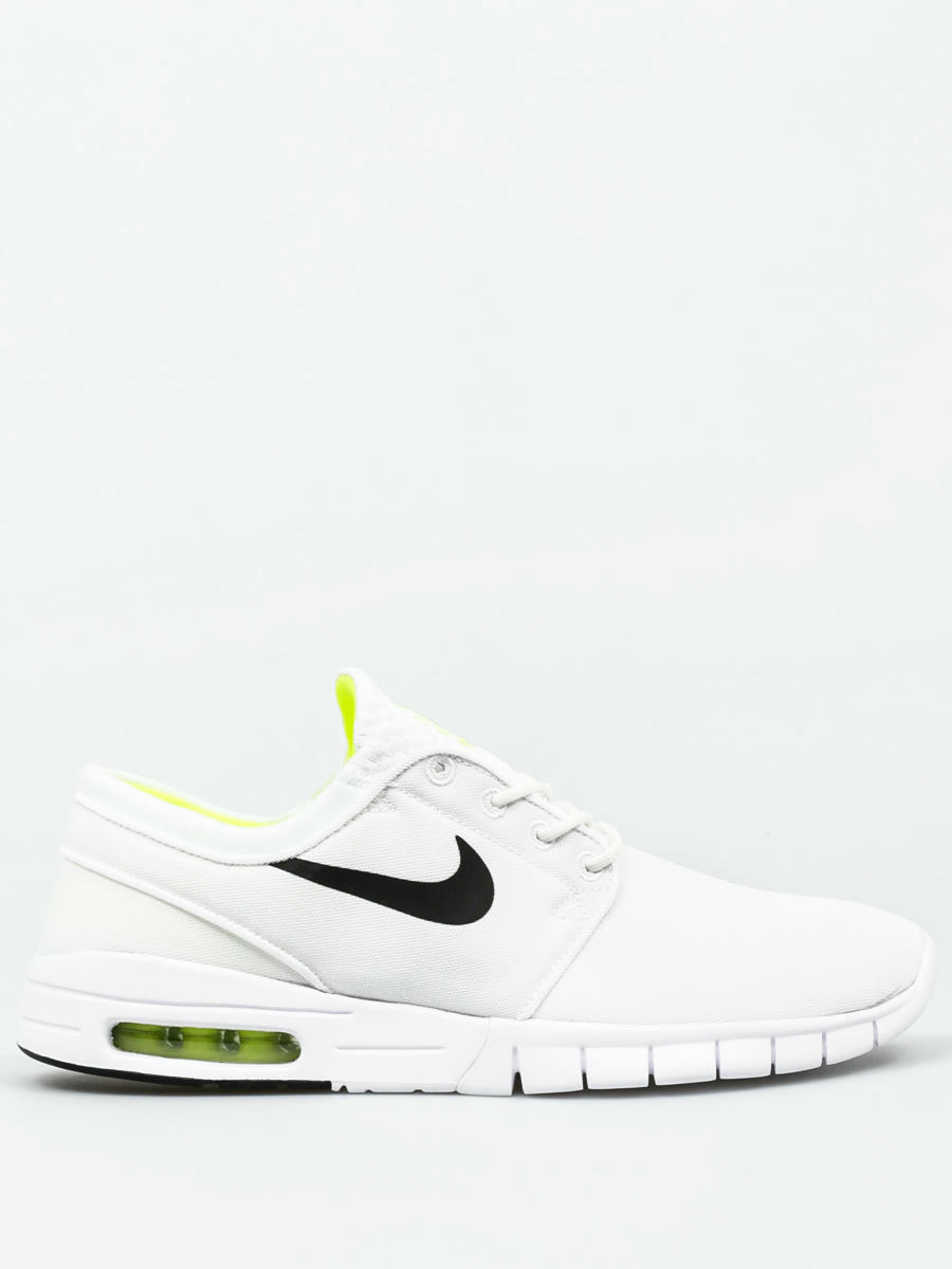 Nike SB Shoes Stefan Janoski Max white white black volt white