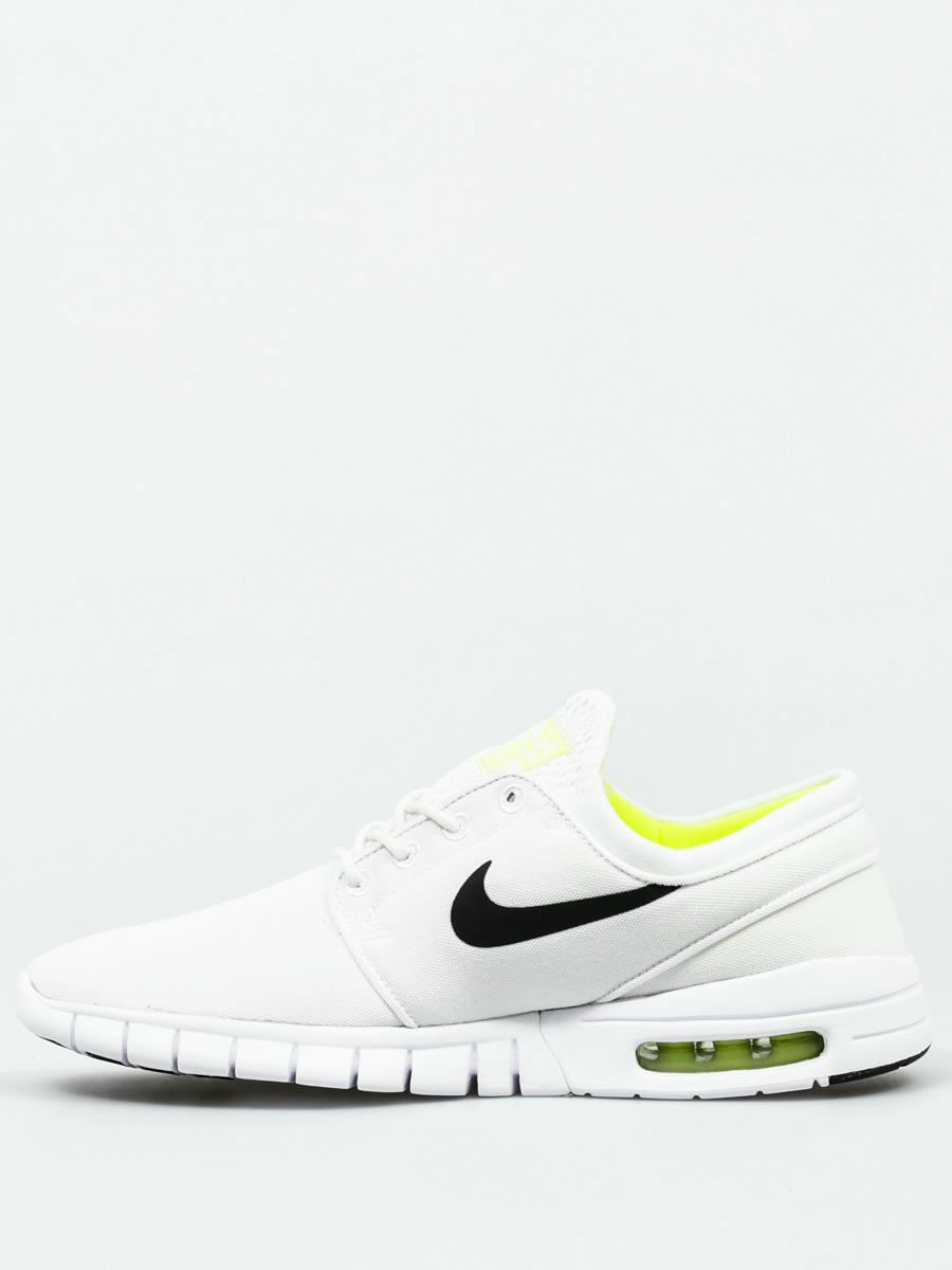 nike stefan janoski max white black