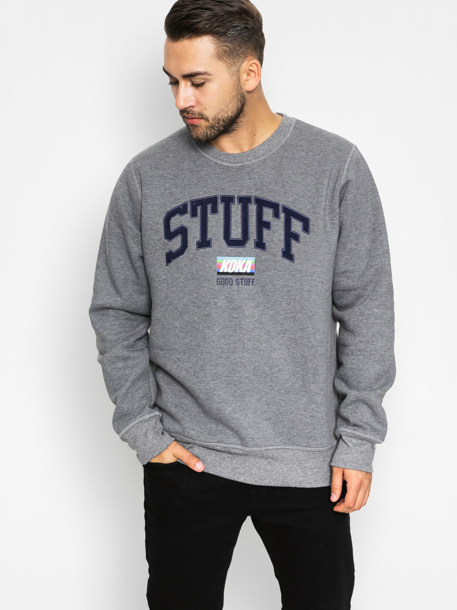 Koka Sweatshirt Vintage Stuff (grey heather)