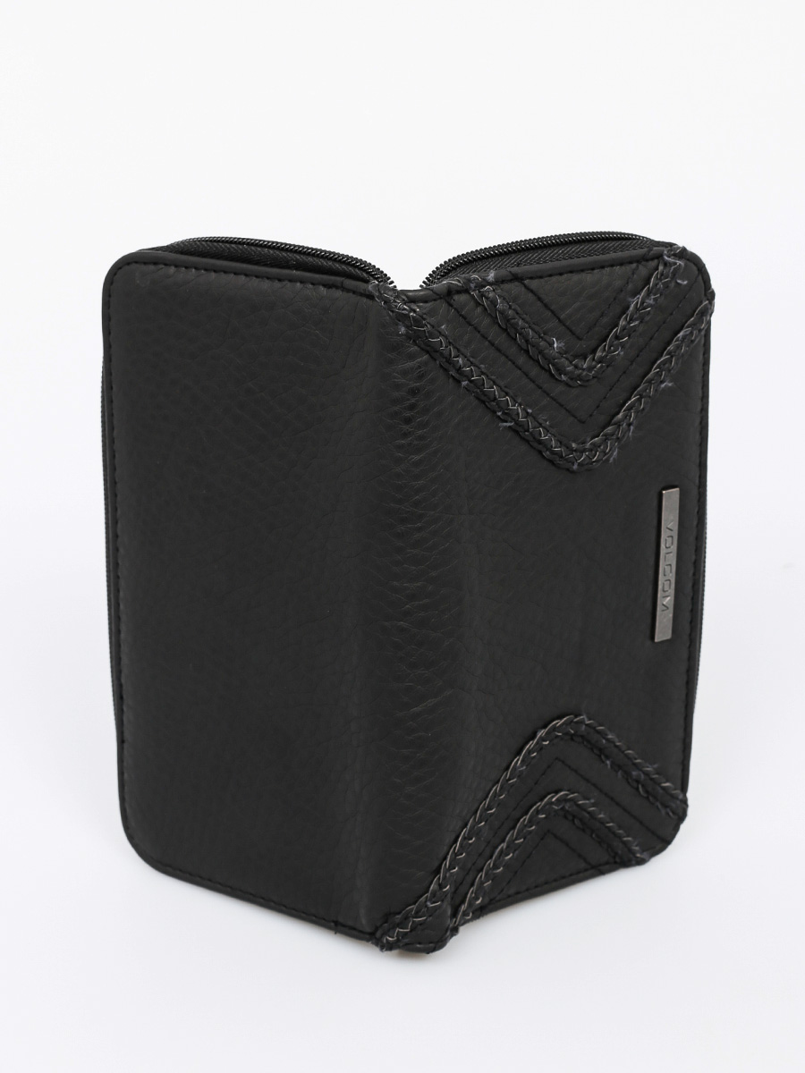 Volcom Wallet City Girl Zip Wmn (blk)