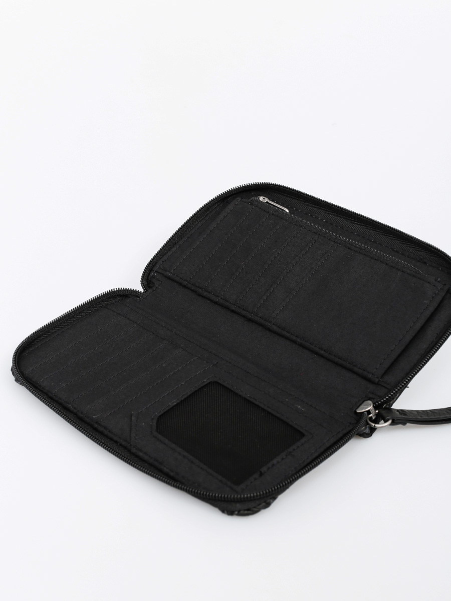 Volcom Wallet City Girl Zip Wmn (blk)