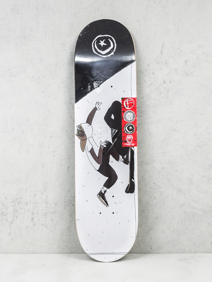 Foundation Deck Henry Jones Push (black/white)