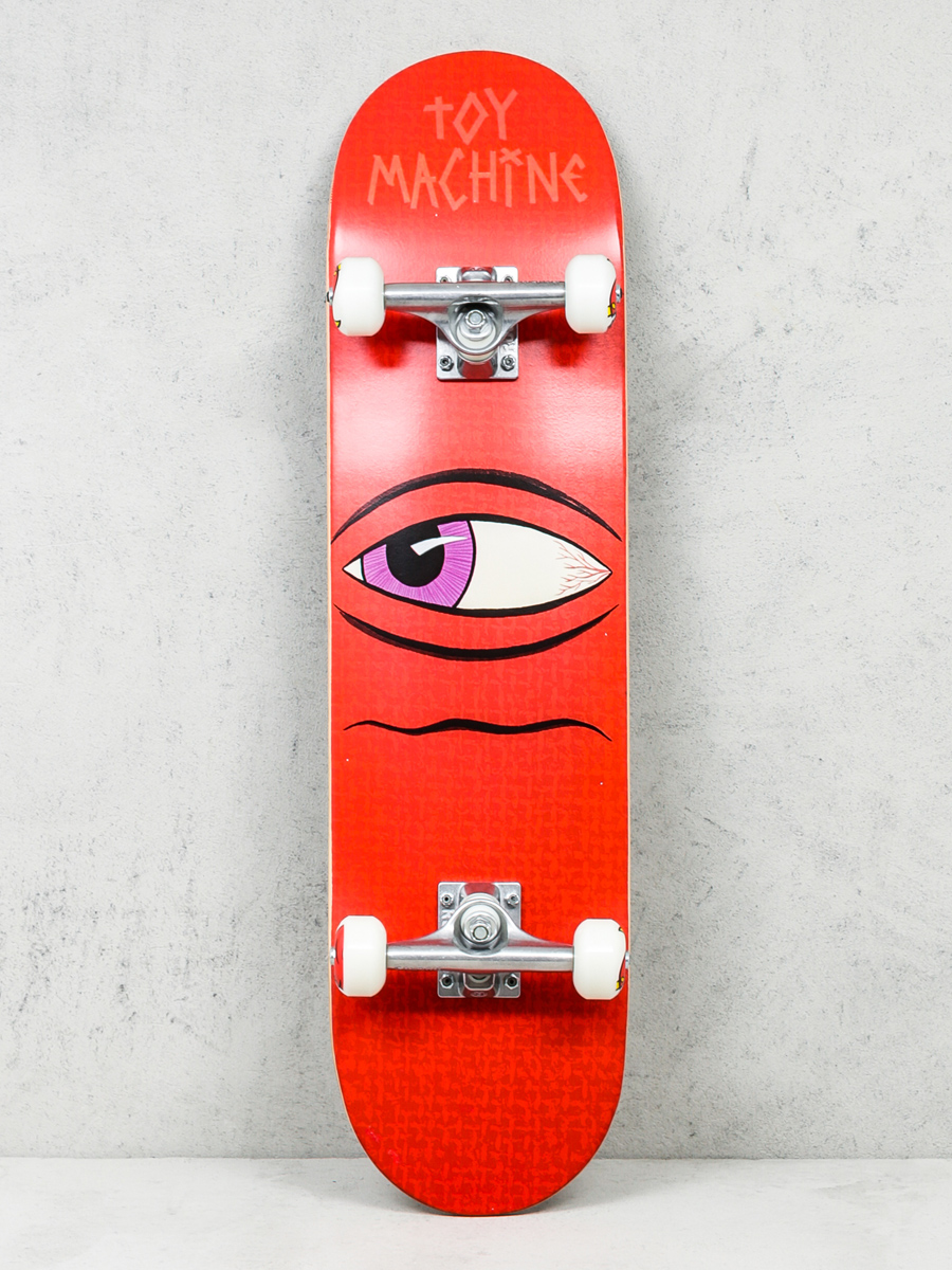 Toy Machine Skateboard Side Eye (red)