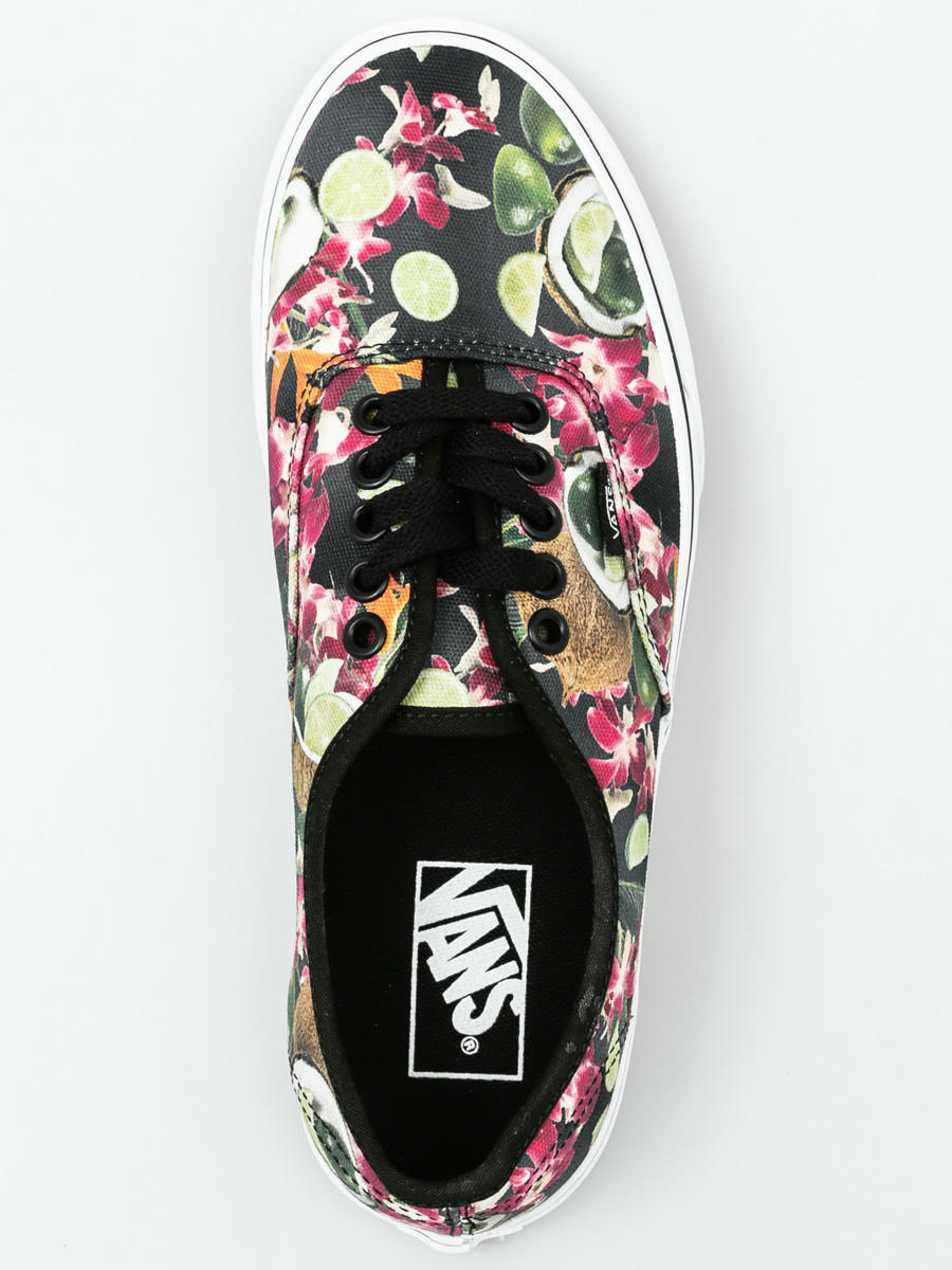 vans shoes flower print