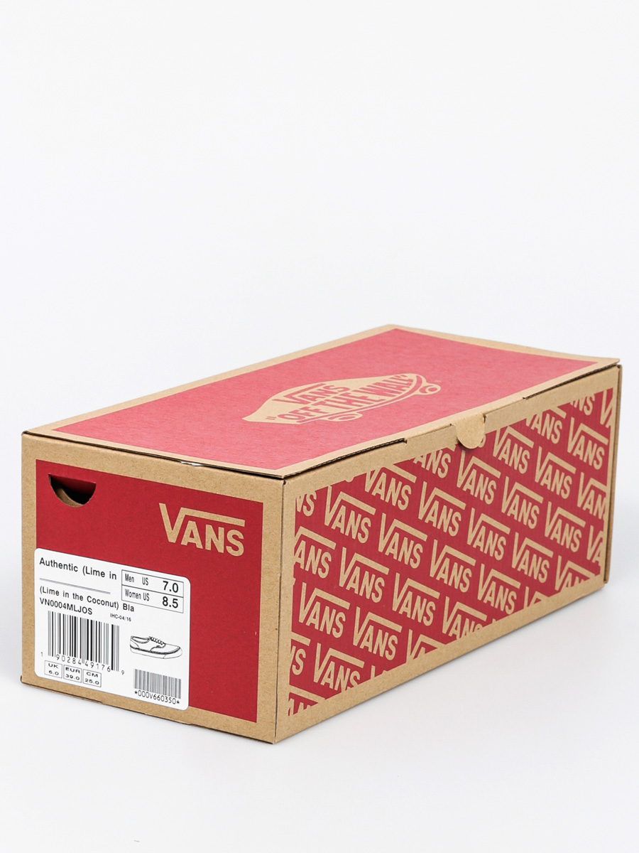 Vans Shoes Authentic (lime in the coconut bla)