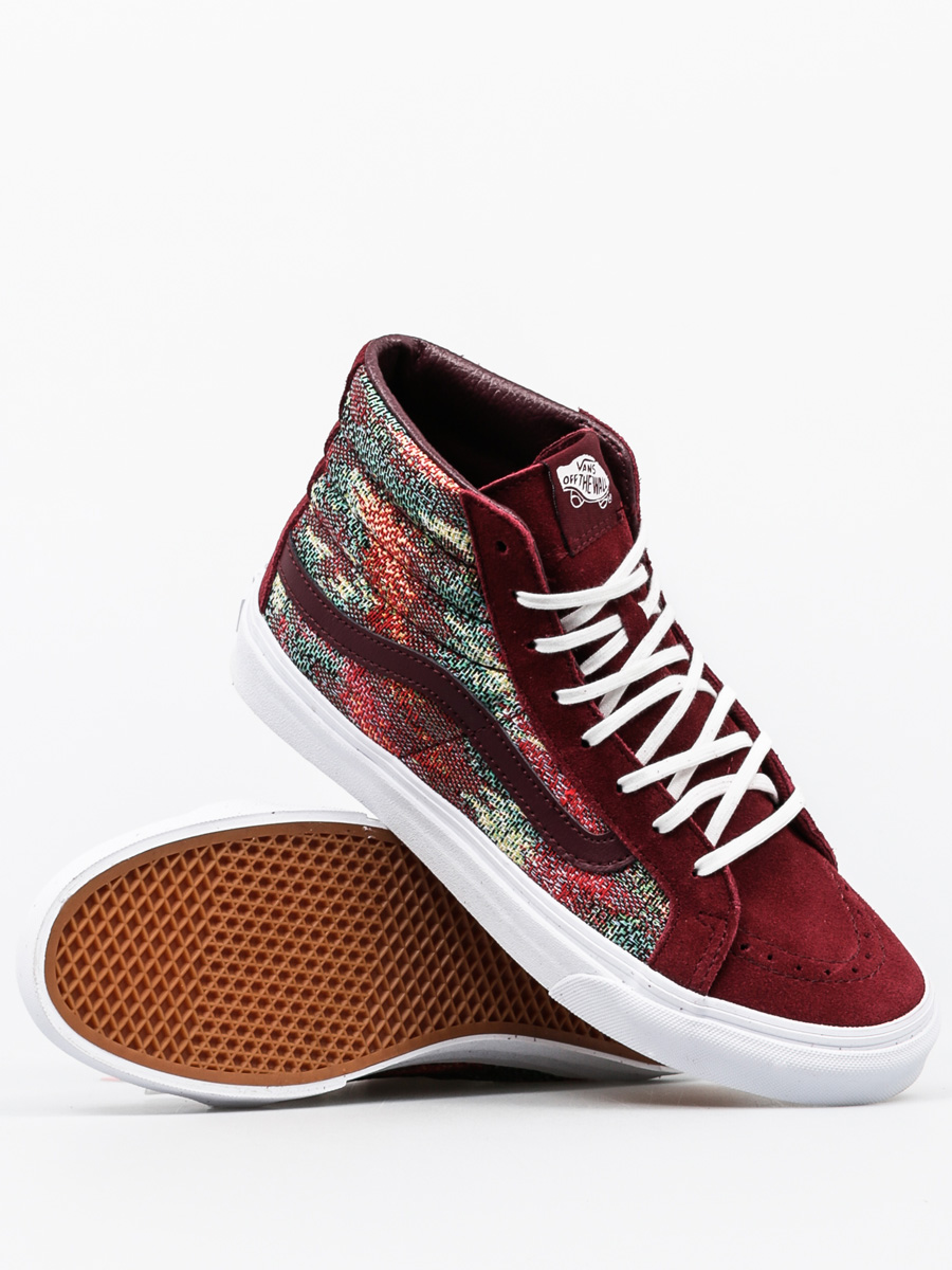 vans sk8 hi italian weave