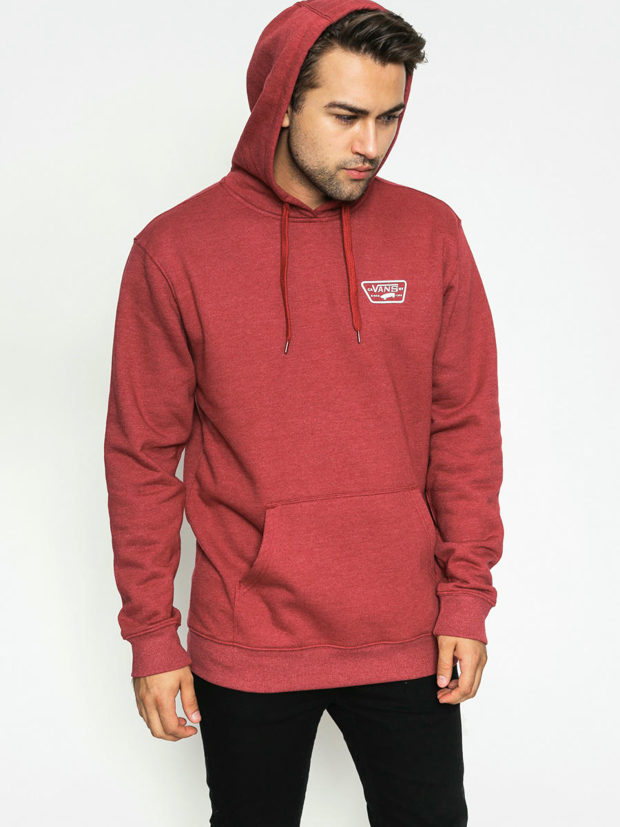 vans red hoodie