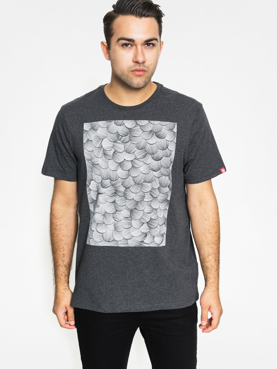 Element T-shirt Kai And Sunny Square (charcoal heather)