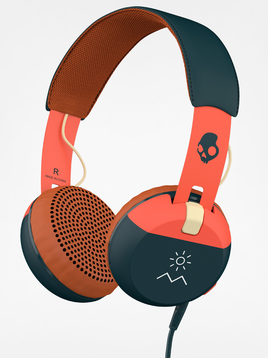 Skullcandy Headphones Grind (explore/orange/navy)