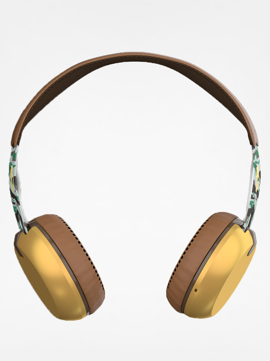 Skullcandy Headphones Grind (scout camo/brown/gold)